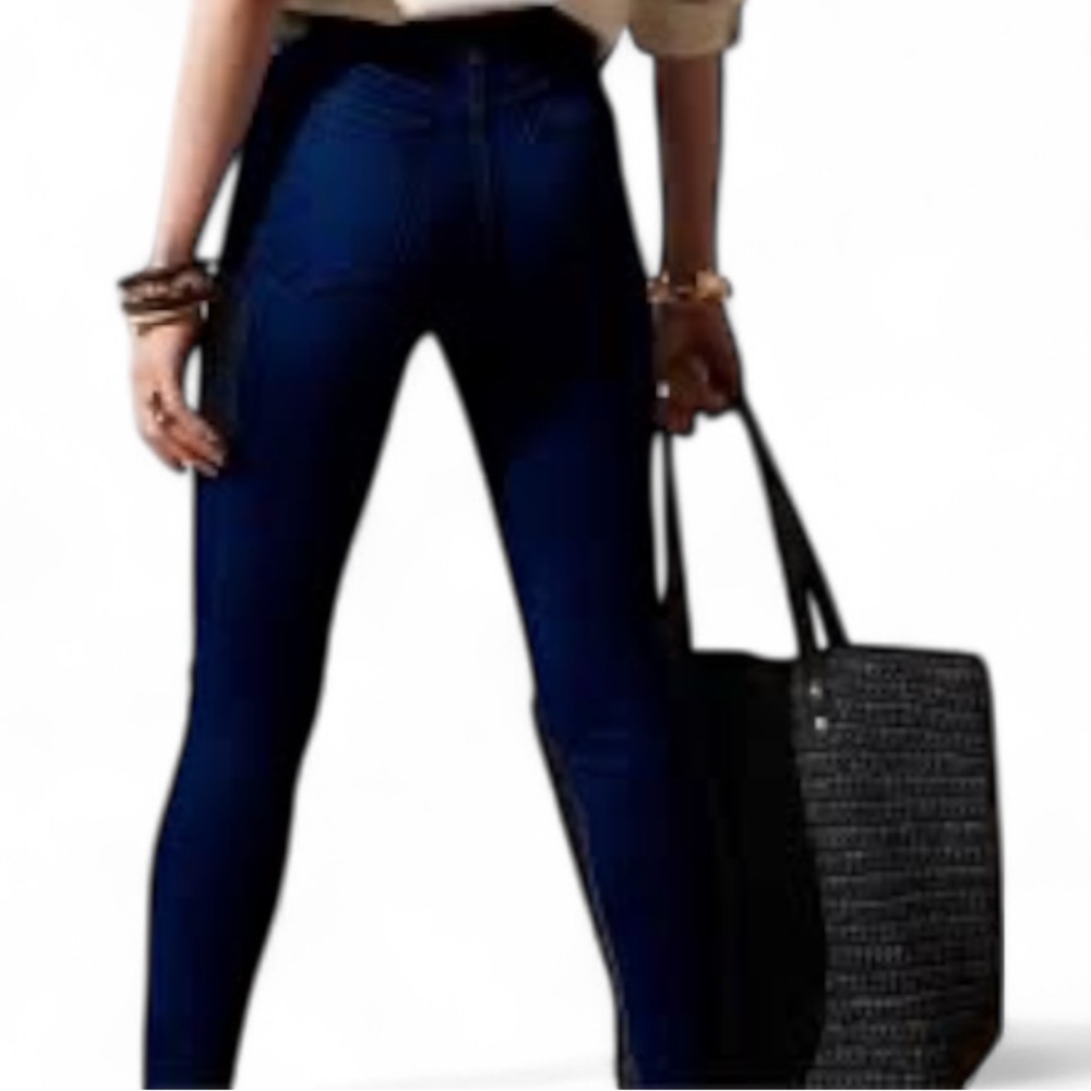 🌻 Banana Republic Premium Denim High Rise Legging Jeans Size 33